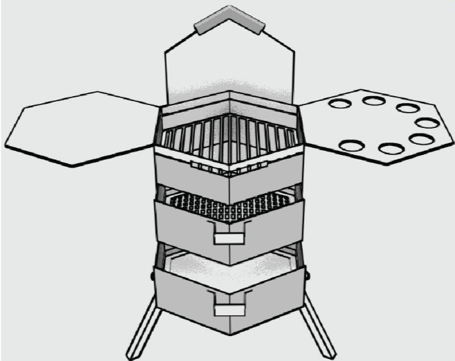 The Hex - Modular BBQ - View 1